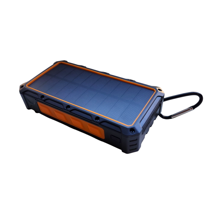 Bateria Externa con Panel Solar Power Bank 20.000 mAh