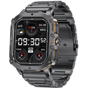 SmartWatch AK72 Negro Hombre / IP68 Amoled BT5.1 Reloj Inteligente