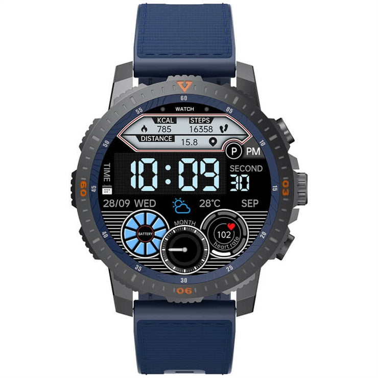 SmartWatch VD37 Pro Azul Hombre / IP68 Amoled Reloj Inteligente