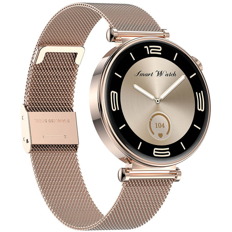 SmartWatch VL41 Pro Rose Gold Mujer / IP68 Amoled BT5.3 Reloj Inteligente