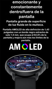 SmartWatch VS15 Pro Rosado Mujer / IP68 Amoled BT5.3 Reloj Inteligente