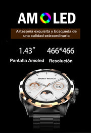 SmartWatch VS47 Pro Negro Hombre / IP67 Amoled BT5.2 Reloj Inteligente