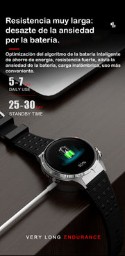 SmartWatch VS47 Pro Negro Hombre / IP67 Amoled BT5.2 Reloj Inteligente